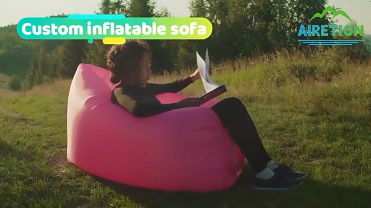 Canapé d&#39;extérieur gonflable élégant et durable
