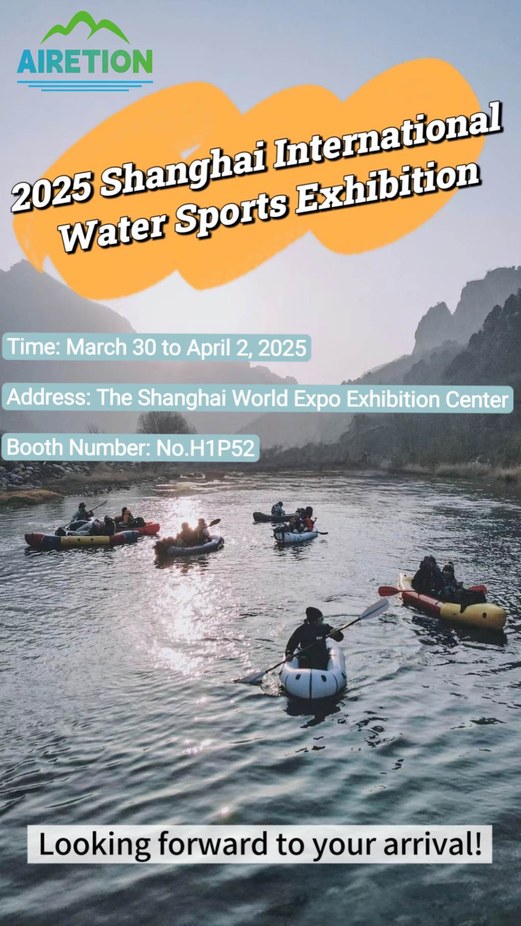 Rejoignez-nous au Salon international des sports nautiques de Shanghai 2025 !