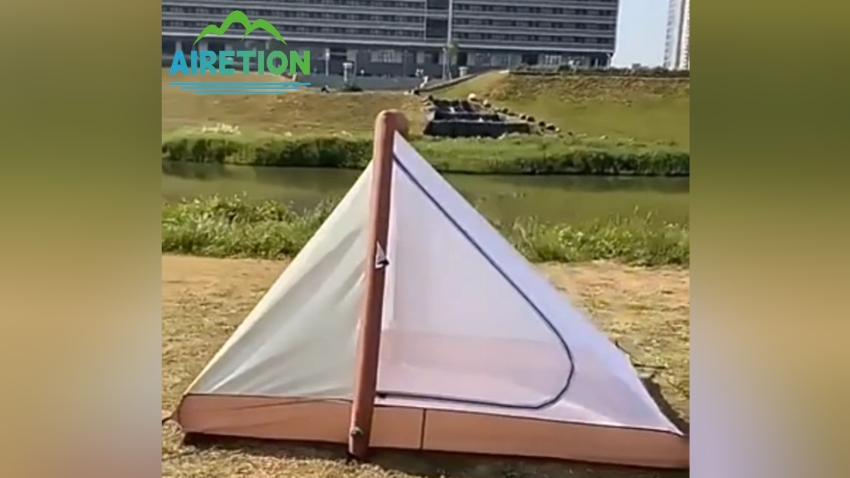 Tente de camping gonflable – Spacieuse, facile à installer !