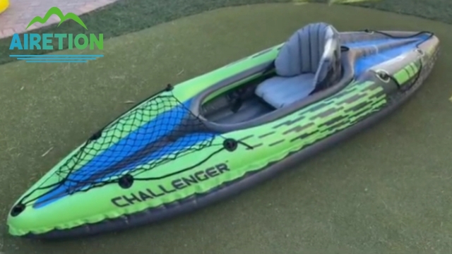 Kayaks de pêche gonflables pour 2 personnes avec pagaie et pompe à air