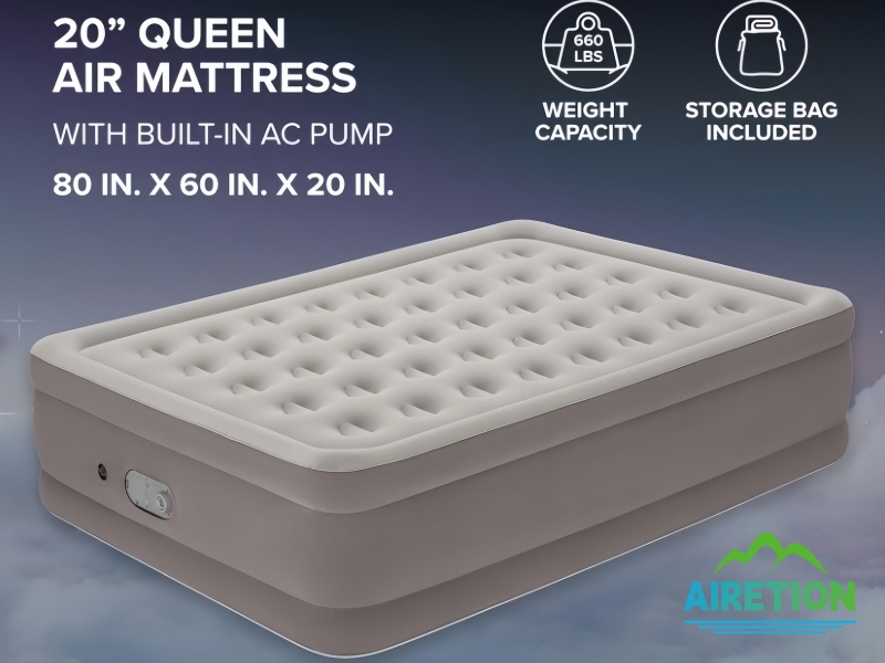 Le matelas gonflable est le choix intelligent pour chaque maison