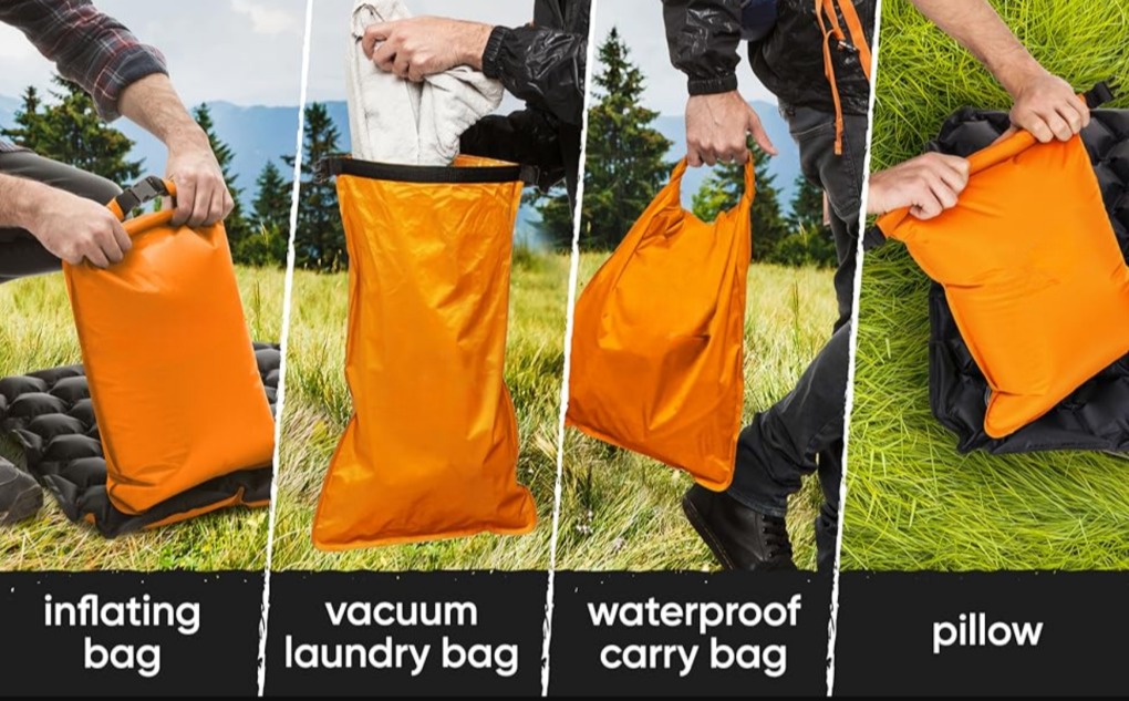 Compact Lightweight Outdoor Inflatable Sleeping Pad