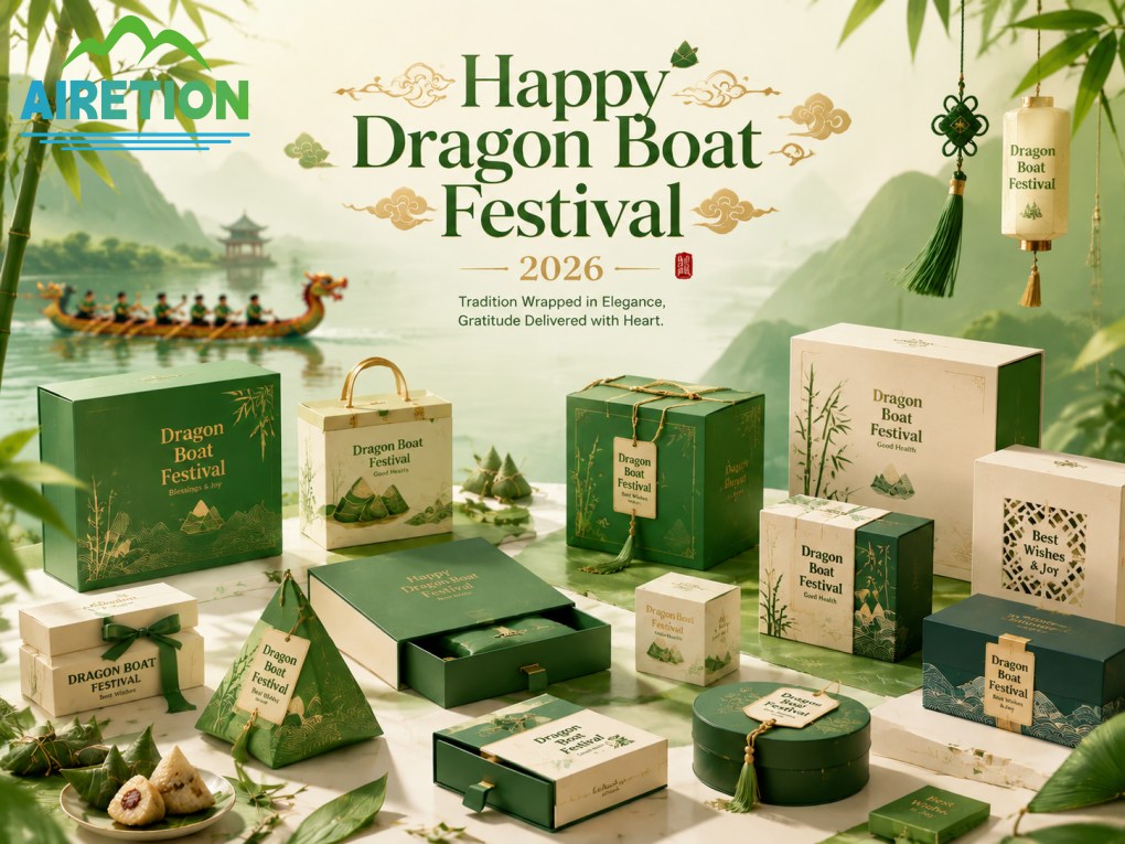 Avis de vacances pour le festival des bateaux-dragons d'Airetion !