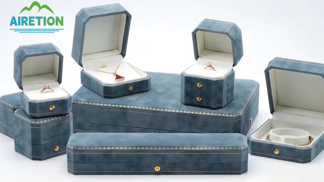 Collection de boîtes à bijoux personnalisées haut de gamme par AIRETION