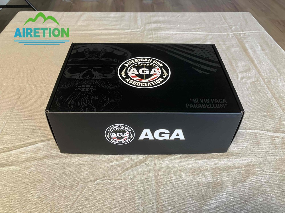 Solution de boîte en carton rigide imprimée personnalisée pour une marque américaine