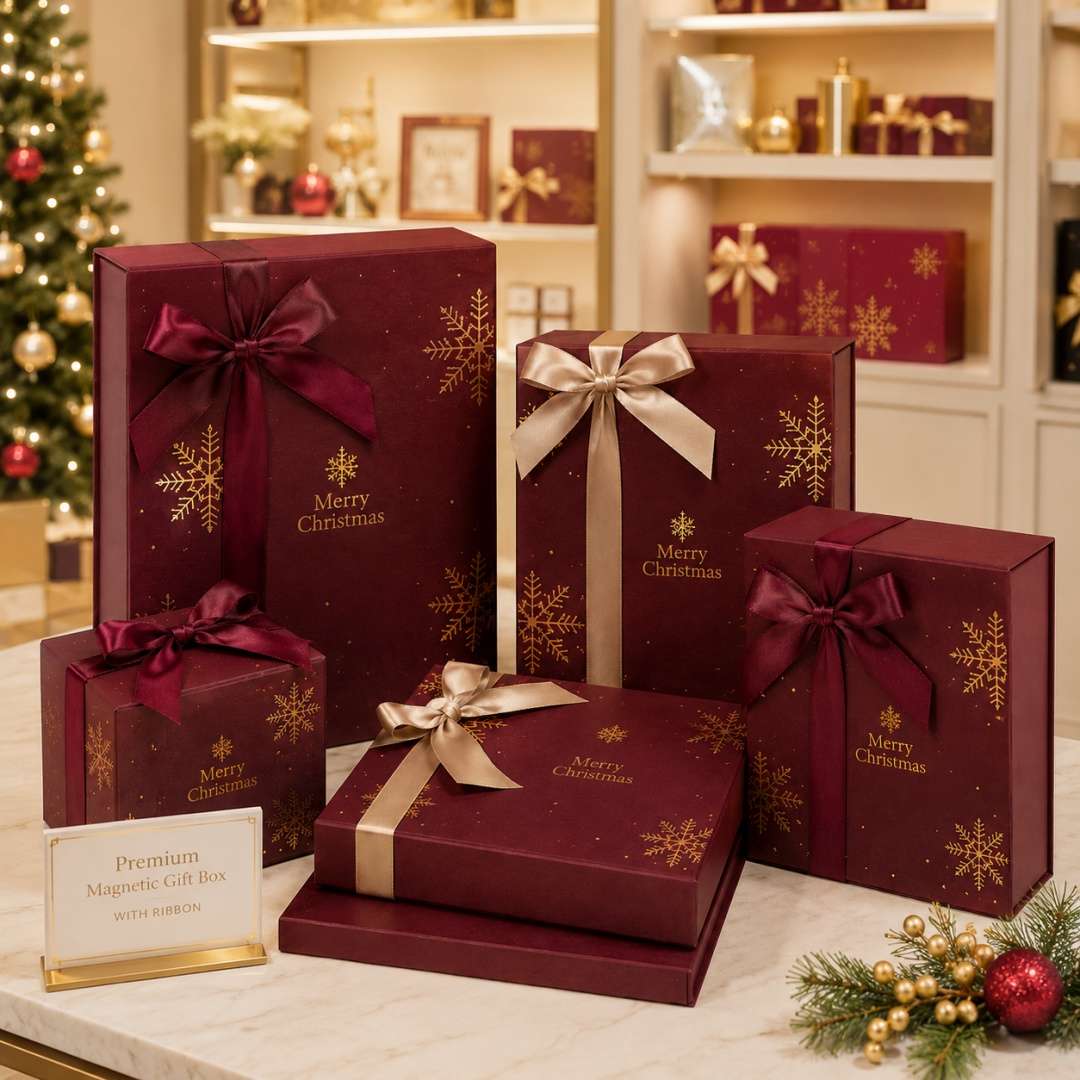 Custom printed gift box