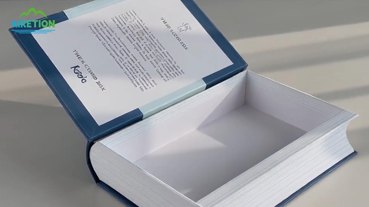 coffret cadeau personnalisé en forme de livre